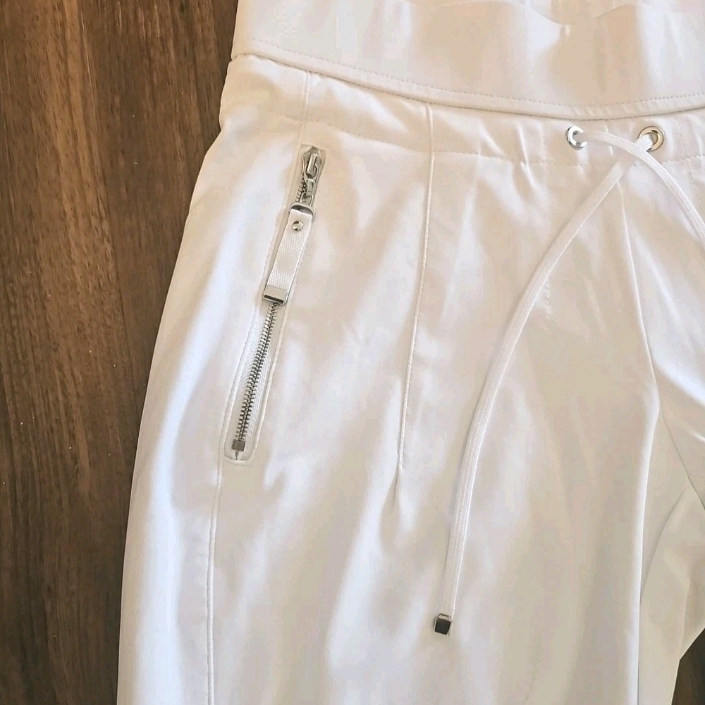 RAFFAELLO ROSSI White Candy Jogger Pant Size 34 EU/ 4 US - Picture 3 of 10